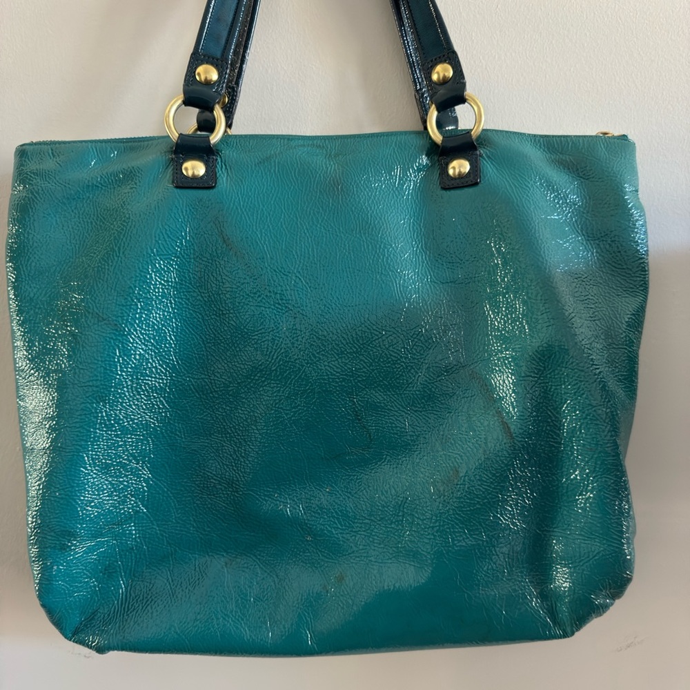 Coach Poppy Leather Tote - Picture 7 of 13